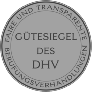 Logo: G&uuml;tesiegel f&uuml;r faire und transparente Berufungsverfahren