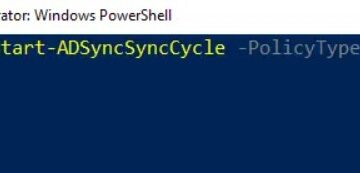 Start-ADSyncSyncCycle -PolicyType Delta