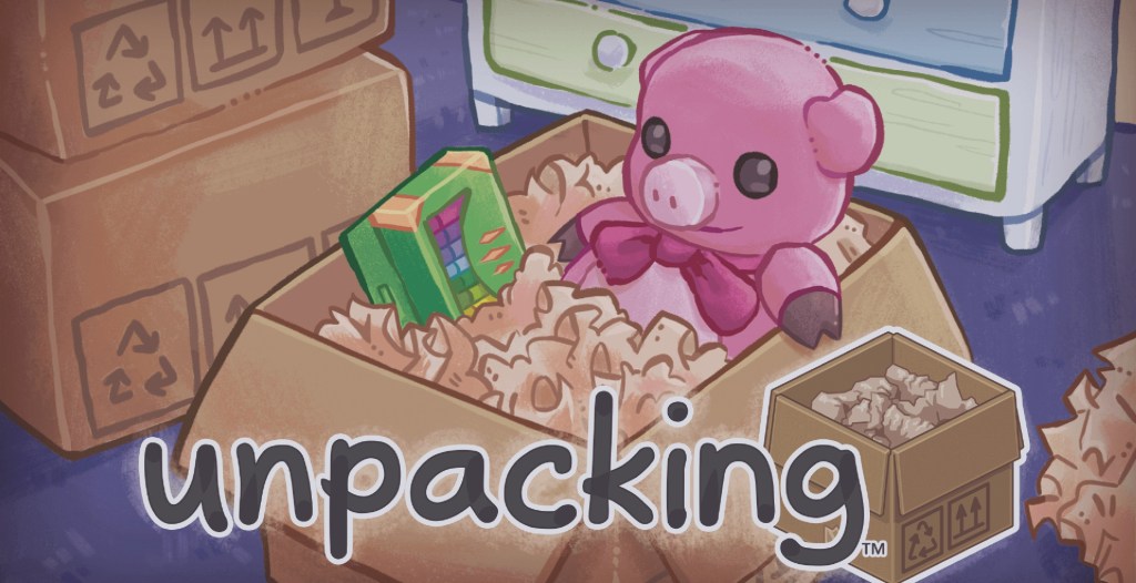 Key art for the game Unpacking