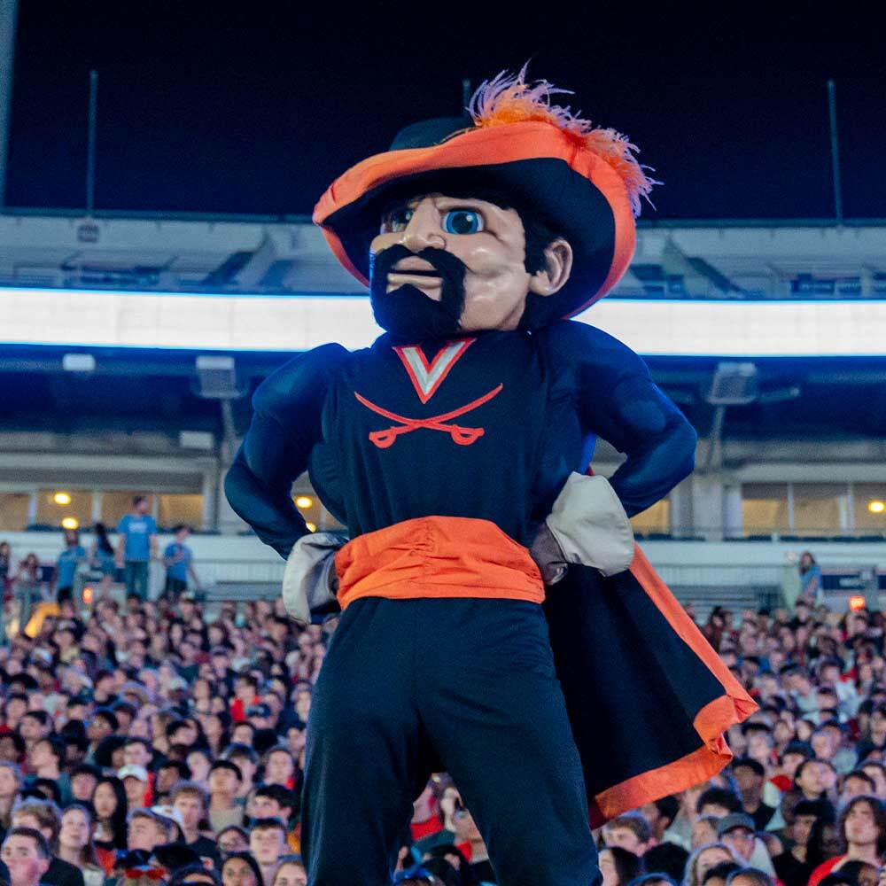 Mascot: Cavalier (Cavman)