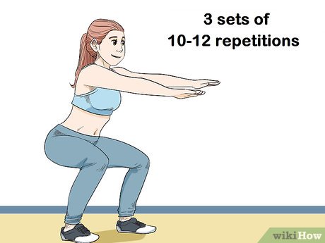 Step 1 Do squats.