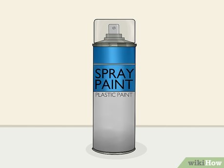 Step 1 Choose a spray paint labeled for use on plastic surfaces.