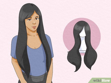 Step 1 Wear wigs if you want longer or more customizable hair.