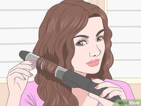 Step 3 Style your hair into beach waves for a soft, feminine look.