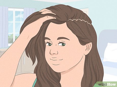 Switching the side you part your hair on can provide immediate volume.