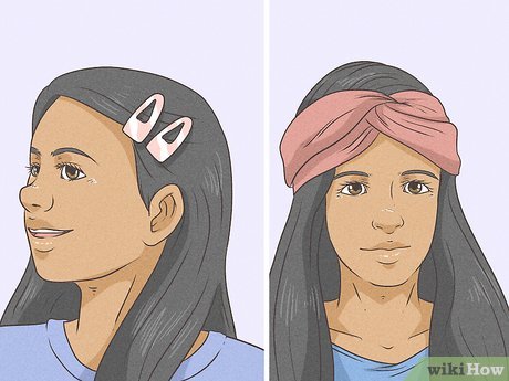 Step 4 Accessorize your hair with clips and headbands.