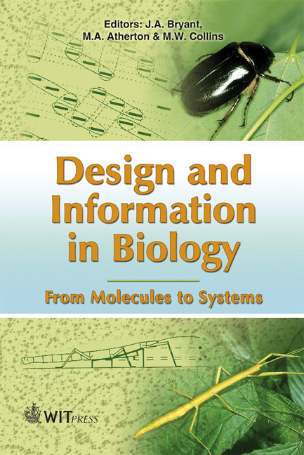 Design and Information in Biology