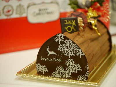 横浜発のチョコレート専門店「バニラビーンズ」のクリスマスケーキ