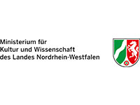 Deutsches Logo des Ministeriums f&uuml;r Kultur und Wissenschaft des Landes Nordrhein-Westfalen.