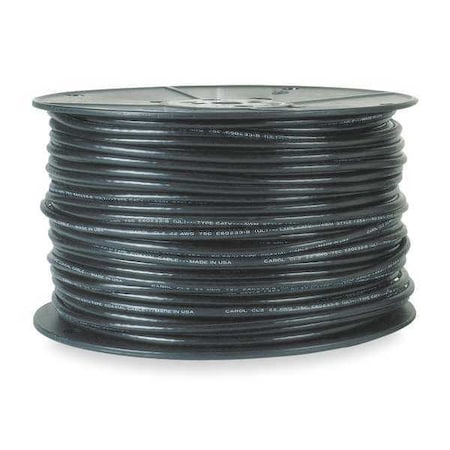 CAROL Coaxial Cable, RG-174/U, Black, PVC C1156.41.01
