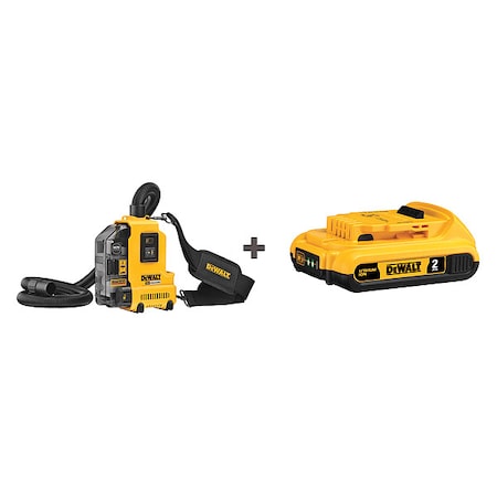 Dewalt Dust Extractor, Masonry DWH161B/DCB203