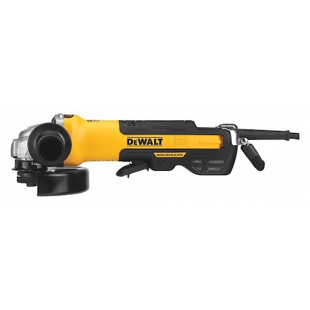 DEWALT 5 in. / 6 in. Brushless Paddle Switch Small Angle Grinder with Kickback Brake, No Lock DWE43244N