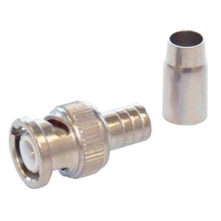 DOLPHIN COMPONENTS Coupler, Cable, BNC/Male, RG59, PK10 DC-78-10