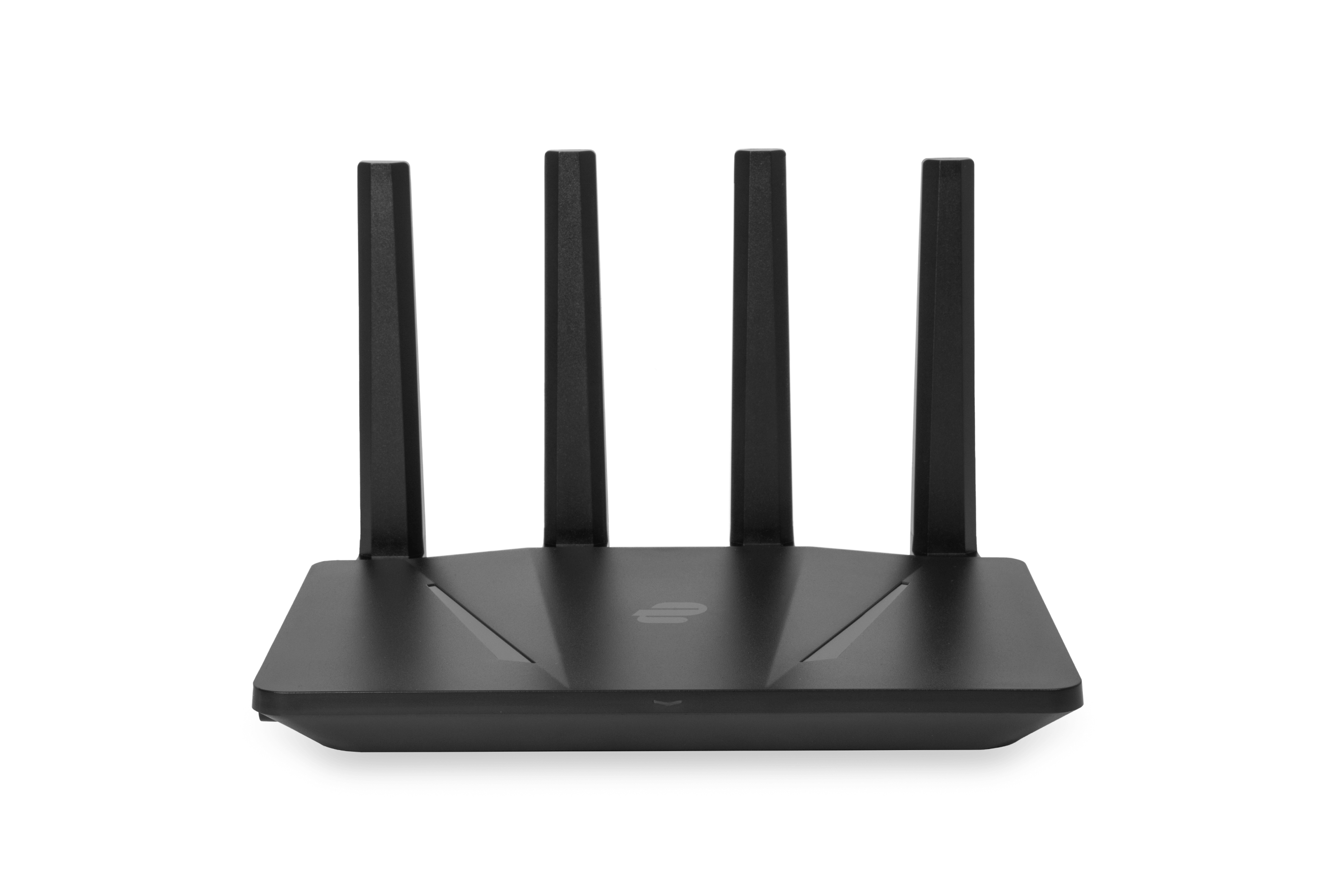 Framsidan av ExpressVPN Aircove-router.