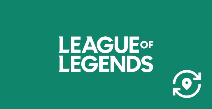Change League of Legends regions.