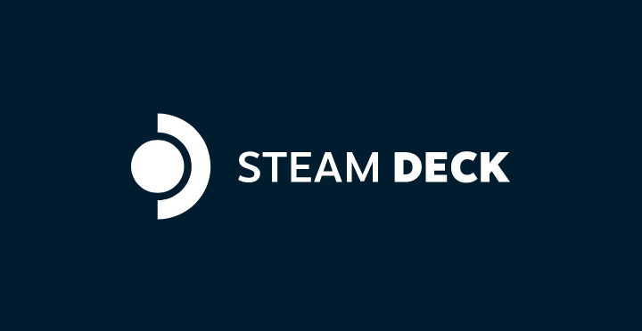 Steam Deck logo.