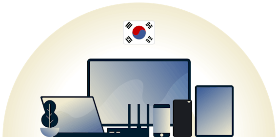 다양한 기기를 보호하는 대한민국 VPN