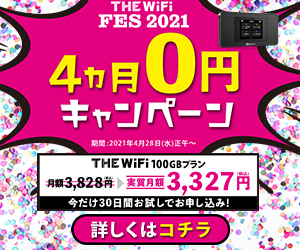 THE Wi-Fi（どすごい Wi-Fi）