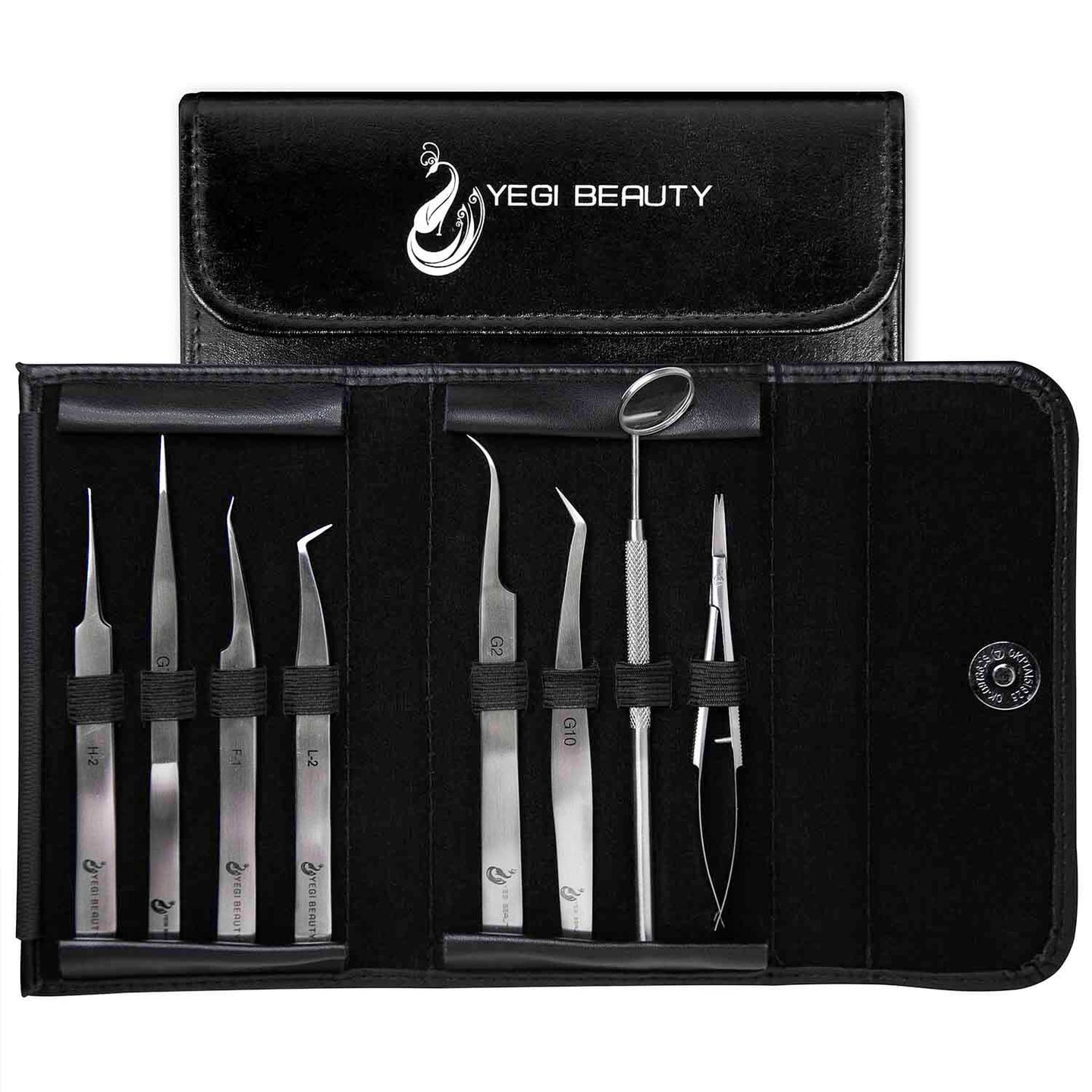 Eyelash Extensions Tweezer Set