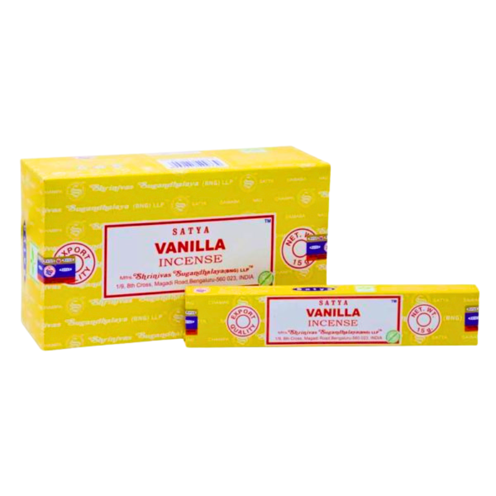 Vanilla Satya Incense Sticks, order today