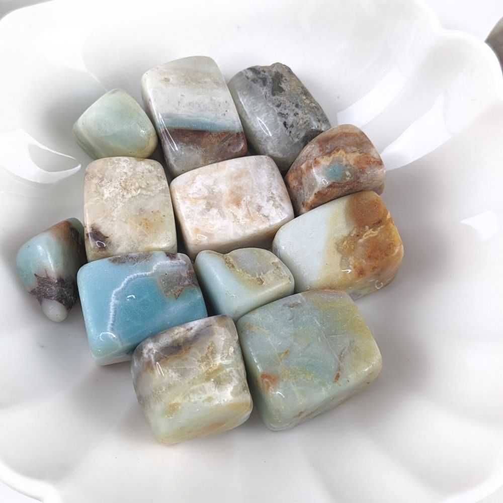 Amazonite Tumbles - Zen Collection