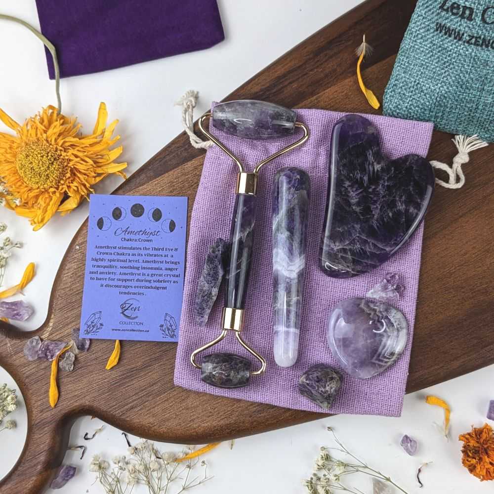 Amethyst Crystal Set - Zen Collection