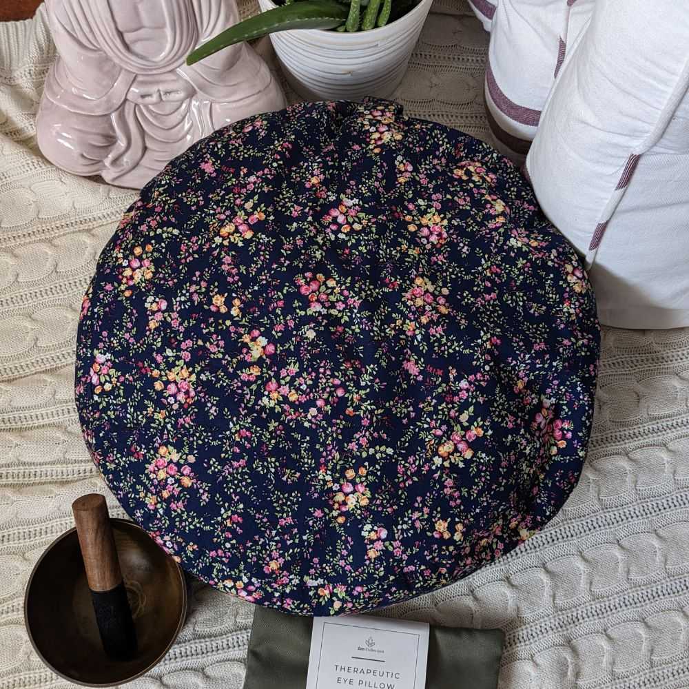 Floral Yoga Meditation Pillow - Zen Collection