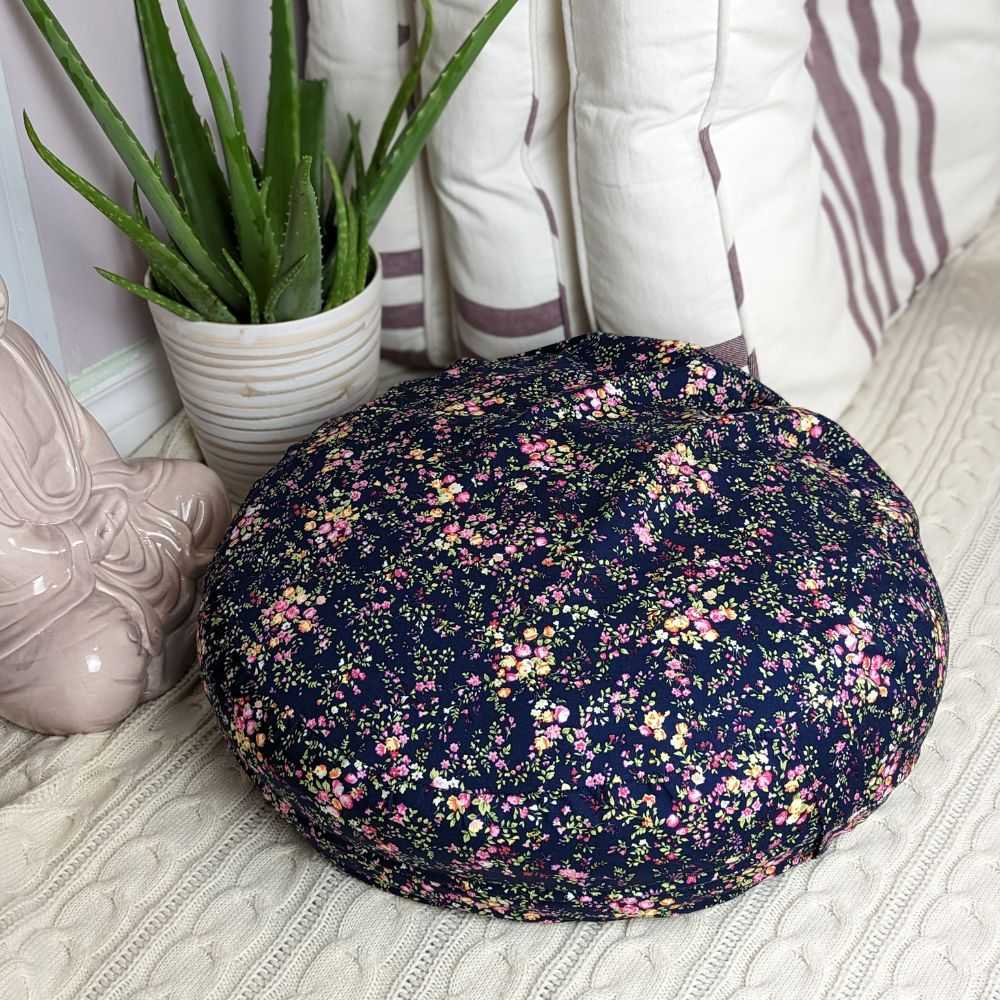 Floral Yoga Meditation Pillow - Zen Collection