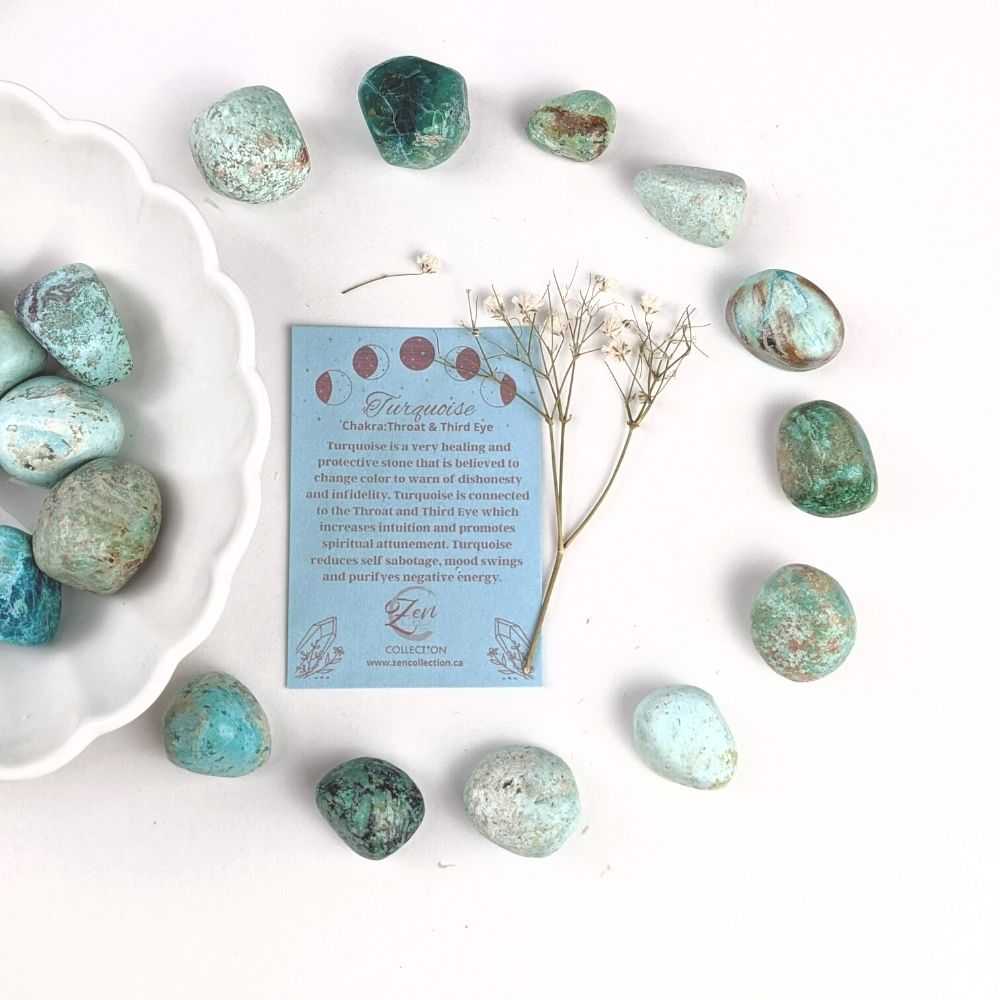 Turquoise Tumbles - Zen Collection