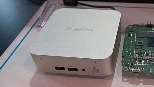 GEEKOM、Snapdragon X Elite搭載ミニPCなどを展示