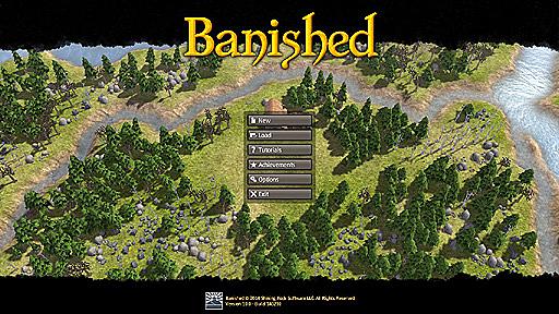 都市建設シミュレーションの新作として欧米ゲーマーの注目を集める「Banished」のプレイレポート。ミクロ視点で村を発展させる本作の面白さは，どこにあるのか