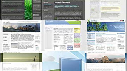 無料でウェブサイトのテンプレートを配布しているサイトいろいろ - GIGAZINE