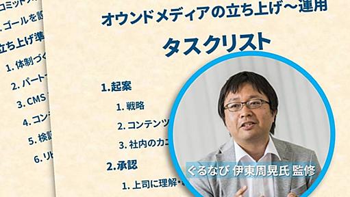 ぐるなび伊東氏が明かすオウンドメディア立ち上げの極意――新米担当者に贈る“タスクリスト”付き | Web担当者Forum