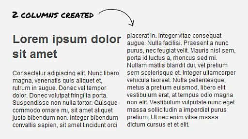 Create Multiple Columns Layout (Magazine-alike) With CSS3
