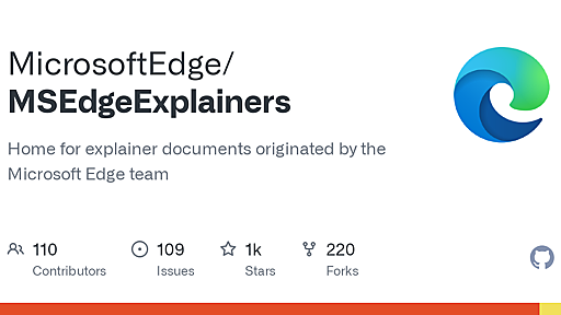 MSEdgeExplainers/ControlUICustomization/explainer.md at main · MicrosoftEdge/MSEdgeExplainers