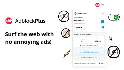 Adblock Plus | The world's #1 free ad blocker