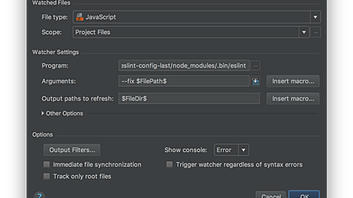 Even faster code formatting using ESLint