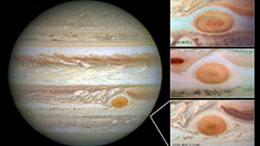 急速に縮む木星の大赤斑