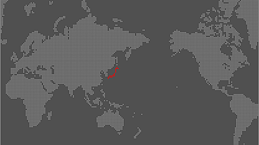 地図が簡単に楽しく作成できる！世界地図をはじめ、日本を含めた各国の地図にも対応 -Pixel Map Generator