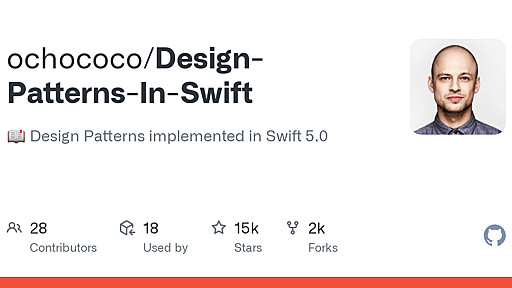 GitHub - ochococo/Design-Patterns-In-Swift: 📖 Design Patterns implemented in Swift 5.0