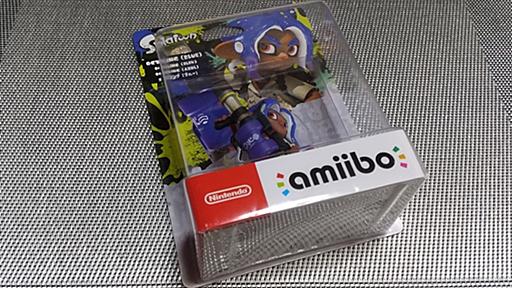 今更ながら、WiiUの「スプラトゥーン」用に「amiibo オクトリング【ブルー】」を手に入れました - ''かんとうしょうえ''の痛風日記