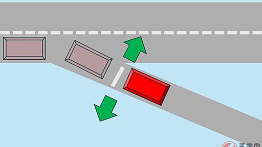 「ウインカー」右or左？ どちらが正しい？ 悩む「斜め接続道路」の“合図”… どう判断すればいいのか 警察の回答は？