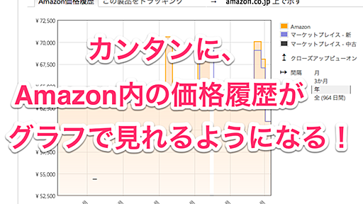 【超絶便利！】Amazonページ内に商品の値段推移グラフが自動的に表示される拡張機能！これは絶対入れるべきだぞ！ - むねさだブログ