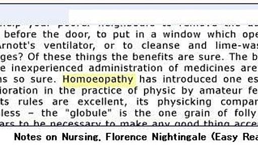 ナイチンゲール曰く、「ホメオパシー療法は根本的な改善をもたらした」 - NATROMのブログ