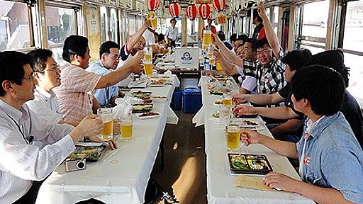 金沢－鶴来で「ビール飲み放題電車」－夏恒例、今年は9日間に延長