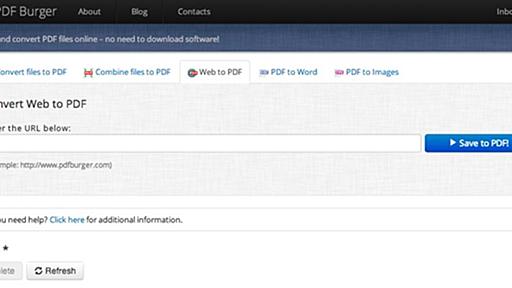 指定したウェブページをまるごとPDF化してくれるウェブサービス「PDF Burger」 | ライフハッカー・ジャパン