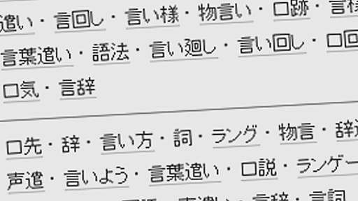 Webの物書きのための類語、関連語のキーワードツールまとめ18選 - makitani.com