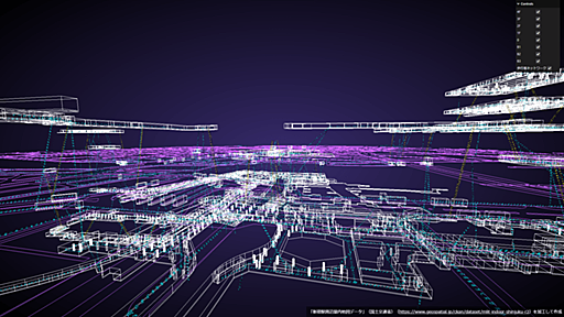 「新宿駅ダンジョン」を3Dで見れるサイト「Shinjuku Station Indoor」が公開。ギネス記録にも登録されるほど複雑すぎる駅を360度どこからでも見ることができる