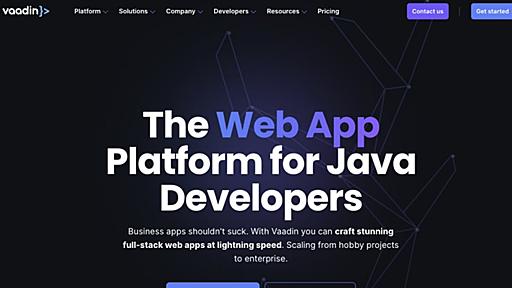 Vaadin: Full-Stack Java Platform for Building Modern Web Apps