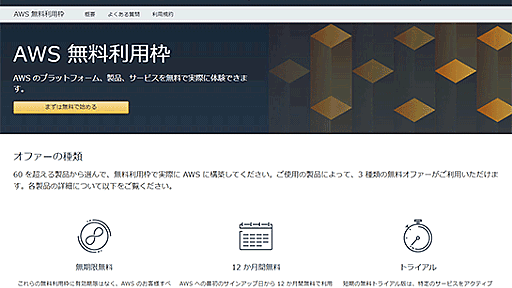 ずっと無料で使えるクラウドの「Free Tier」主要サービスまとめ。2020年版